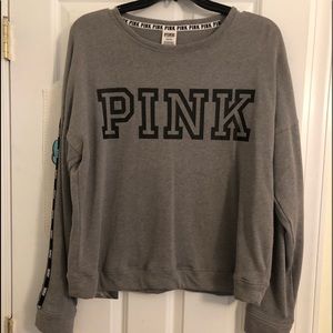 Vs pink thin sweatshirt